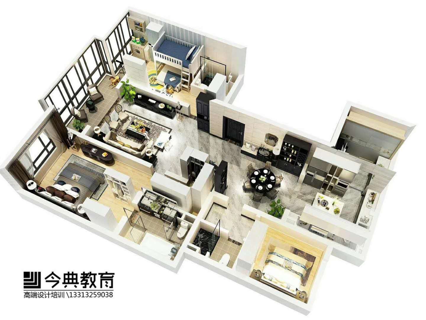 2019年唐山暑期室内设计培训